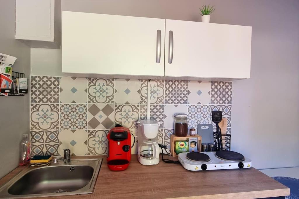 Studio Independant Avec Terrasse Vue Jardin Beauchamps  Ngoại thất bức ảnh