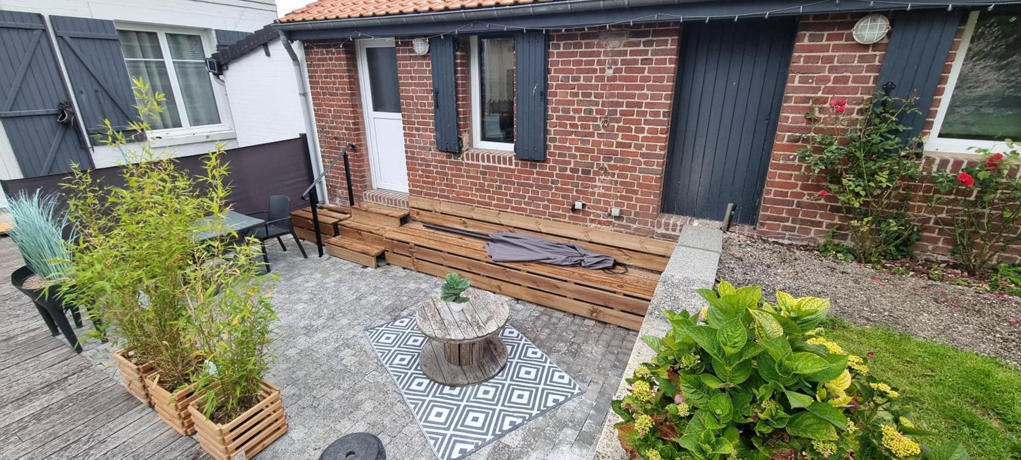 Studio Independant Avec Terrasse Vue Jardin Beauchamps  Phòng bức ảnh